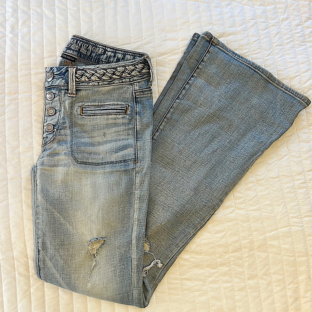America Eagle Boho Artist Super stretch size 4